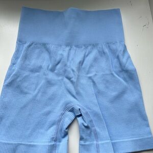 Light Blue Work Out Shorts